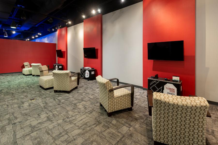 Console Room has three gaming areas dedicated for console gaming and general hangout space.
