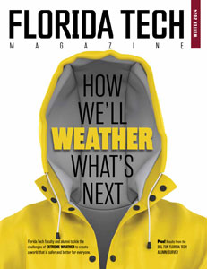 Florida Tech Magazine - Winter 2024 Issue Cover