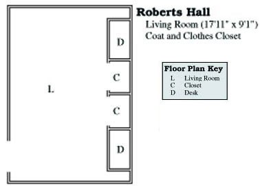 Roberts Suite Floor Plan