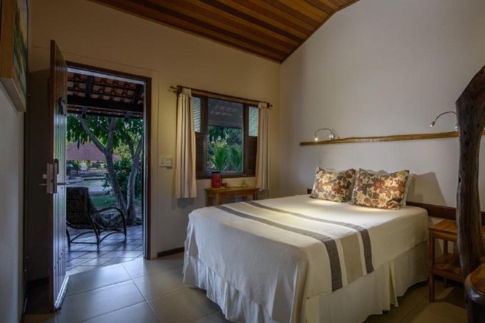 View of hotel room. Photo by Araras Eco Lodge.