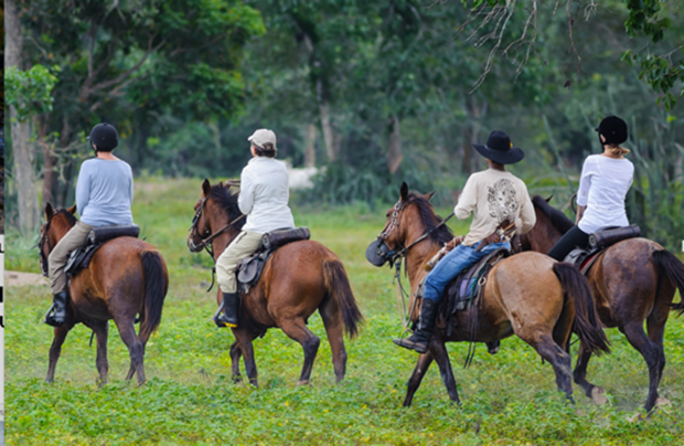 Horseback ride. Photo by Araras Eco Lodge.
