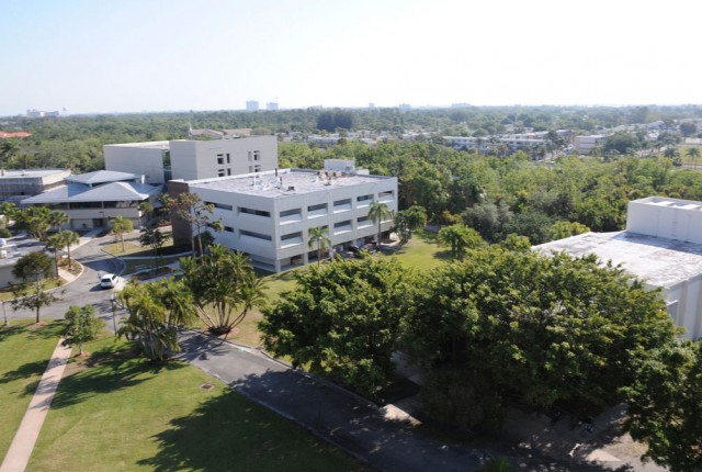 Aerial view of Florida Tech campus