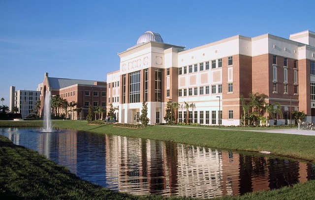 Outside view of Olin