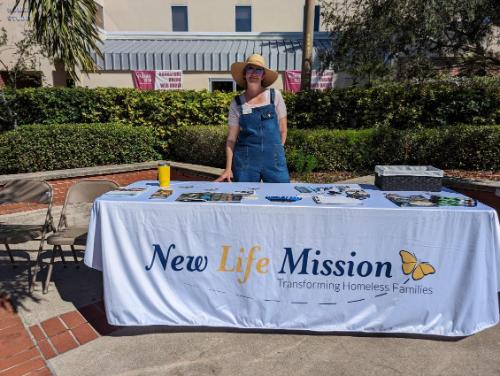 Partners at an Event on campus