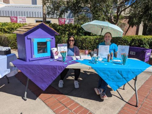 Partners at an Event on campus