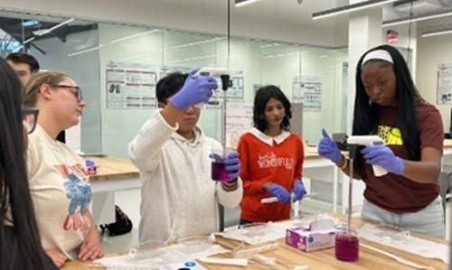 Club activity in a lab