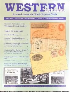 Western Express cover with Gordon Nelson's article