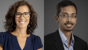 Dr. Meredith Carroll and Dr. Siddhartha Bhattacharyya