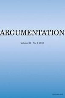 Book cover of argumentation