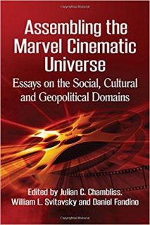 Book cover of marvel cinematic universe