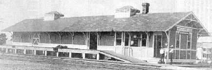 Florida East Coast Rail Station built in 1883. Sebastian FL