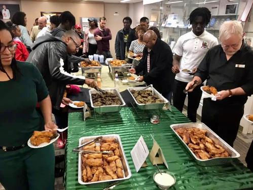 A banquet of delicious food.