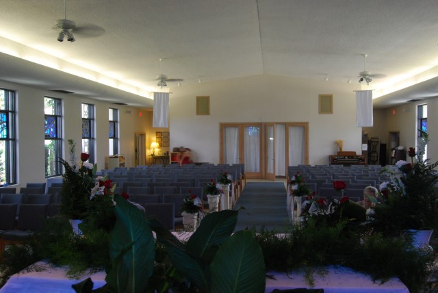 Front View of Large Chapel