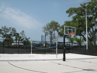 Volleyball court