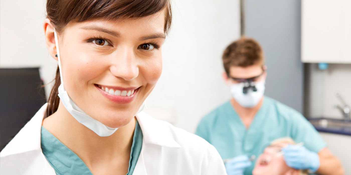 Dental Assistant at work