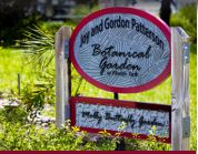 botanical gardens sign