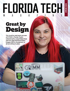 Florida Tech Magazine - Spring 2023 Issue Cover