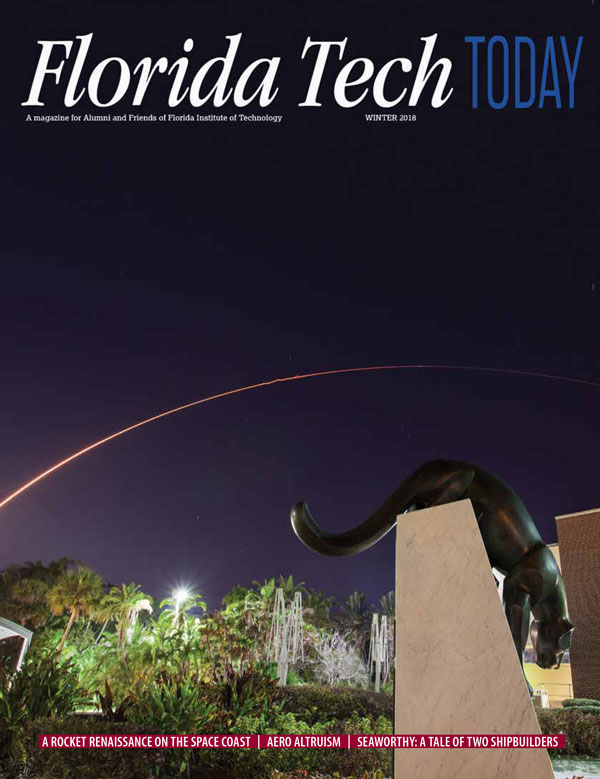 Florida Tech Today - Winter 2018 cover