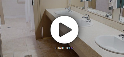 3D Tour Button - Roberts Hall Bathroom