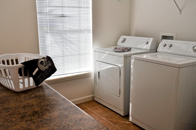 Laundry Room inside each Apartment