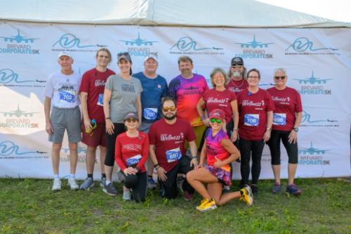 Team Florida Tech at Brevard Corporate 5K 2024
