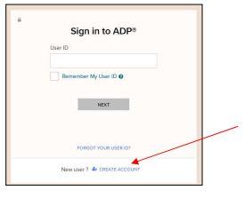 Create Account
