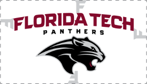 Illustration of clear area requirements around the primary Panther logo lockup