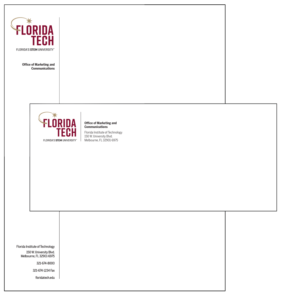 University letterhead