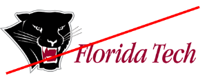 Retired Florida Tech Panther Logo