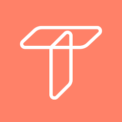 A logo or icon for Talk Campus; the letter 