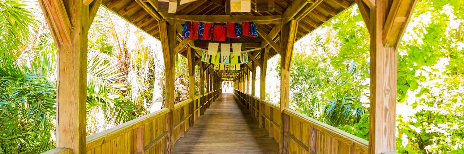 Bridge across Florida Tech Campus