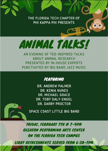 An evening of Ted-Inspired talks about animal research