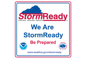 StormReady National Weather Service badge