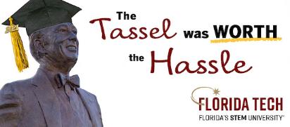 Tassle Hassle - Florida Tech statue
